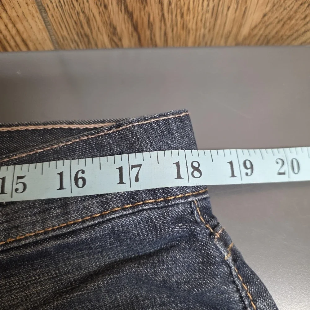 Levis 514 Jeans Mens 36x32 Blue Medium Wash Slim Straight Denim Classic Casual